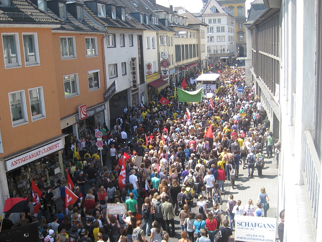 Schülerdemo Rechtsanwalt